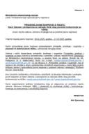 program javne rasprave Nacrt Zakona o postupcima za naknadu štete zbog povrede konkurencije na tržištu