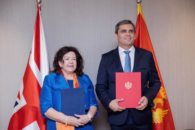 Potpisivanje Zajedničke deklaracije o strateškom partnerstvu između Crne Gore i Ujedinjenog Kraljevstva